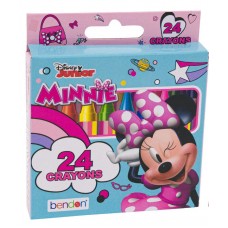 Crayons Minnie Mouse 24ct