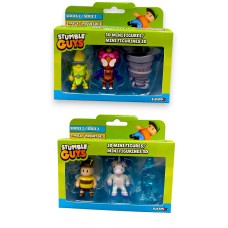 STUMBLE GUYS 3 PACK MINI FIGURES ASSORTED