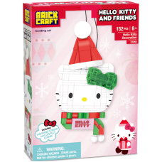 Hello Kitty Brickcraft Holiday Decoration 152 Piece Set