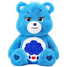 Care Bears Basic Bean Plush 9"  (Glitter)  - Grumpy Bear