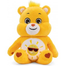 Care Bears Basic Bean Plush 9"  (Glitter)  - Funshine Bear