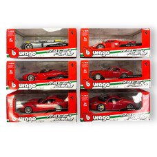 Burago FERRARI - RACE & PLAY DRIVE SERIES A - 1:24 Assorted