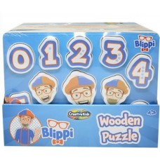 Blippi Small Wooden Puzzles in PDQ - 3 Asst