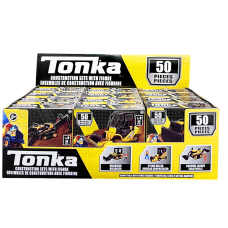 TONKA 50 PIECE BUILDING SET IN PDQ ASSORTED