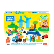 MEGA BLOKS GREEN TOWN BUILD & LEARN ECO HOUSE