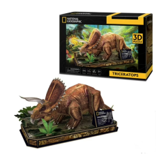 NATIONAL GEOGRAPHIC 3-D PUZZLE TRICERATPOS