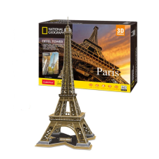 NATIONAL GEOGRAPHIC 3-D PUZZLE EIFFEL TOWER