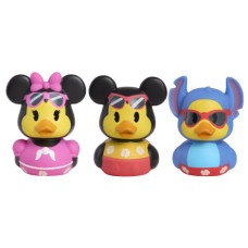 Disney 3" Collectible Duckalooz 3 Pack (Mickey, Minnie, Stitch)