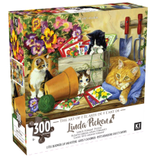 PUZZLE 300 PIECE LINDA PICKEN CATS