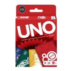 UNO  Mattel 80th Ruby Red Edition