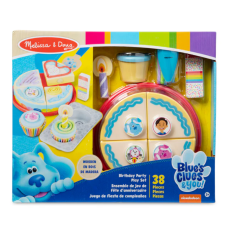 Melissa & Doug Blue's Clues & You Wooden Birthday Party Playset 