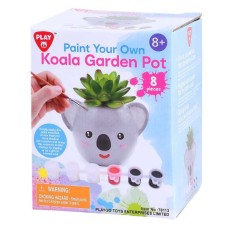 PAINT YOUR OWN - KOALA GARDEN POT - CERAMIC - 8 PCS