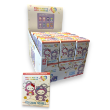 Care Bears x Hello Kitty Mini Onesie Figural Keychain Blind Box in PDQ