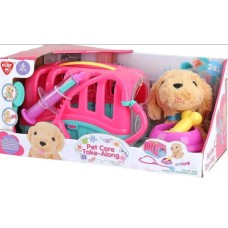 PET CARE TAKE-ALONG - 6 PCS (PLUSH PUPPY INCLUDED)