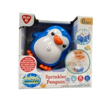 SPRINKLER PENGUIN B/O - 2 ASSORTED