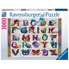 Dragon Alphabet 1000 Piece Puzzle