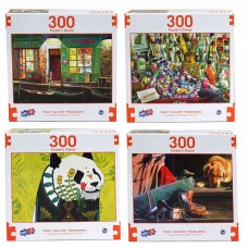 Puzzlers Choice - Deluxe Artistic 300 pcs Puzzle Collection