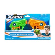 X-Shot Water Warfare Nano Drencher 2pk